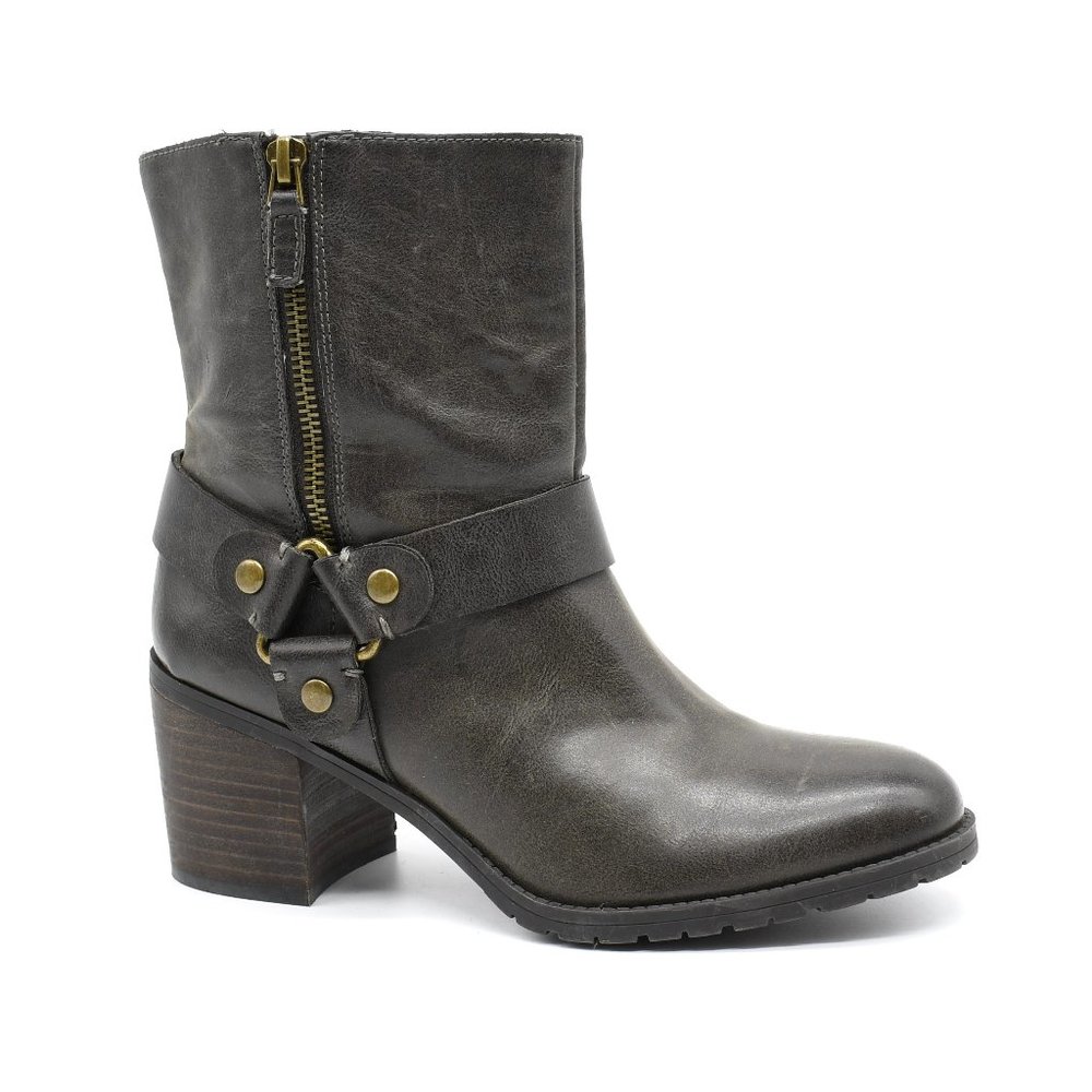 Franco Sarto Bona Motorcycle Bootie 7.5